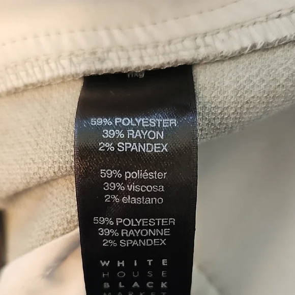 White House Black Market Gray Curvy Boot Pants - Picture 8 of 9